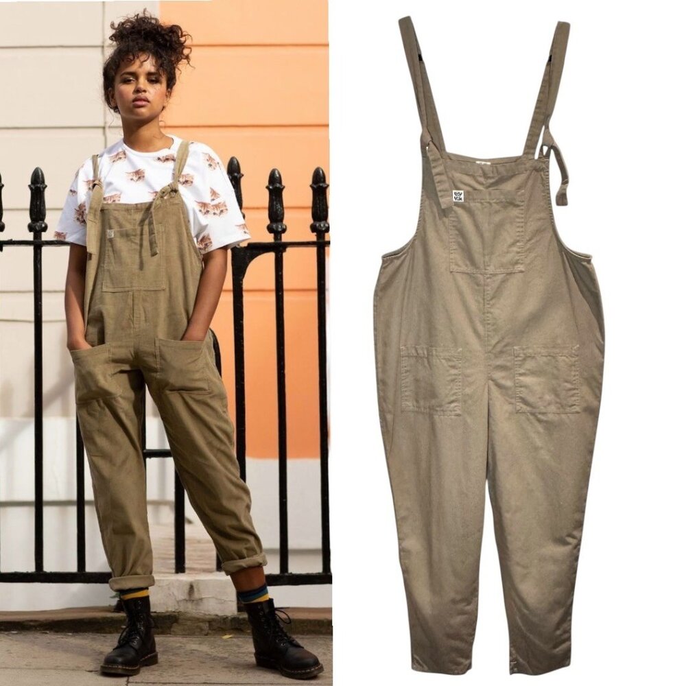 Lucy & Yak Khaki Jumpsuit